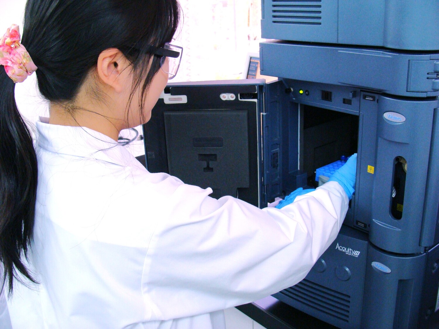 大手総合化学メーカーでの分析業務（GCなどを使用した分析や評価）