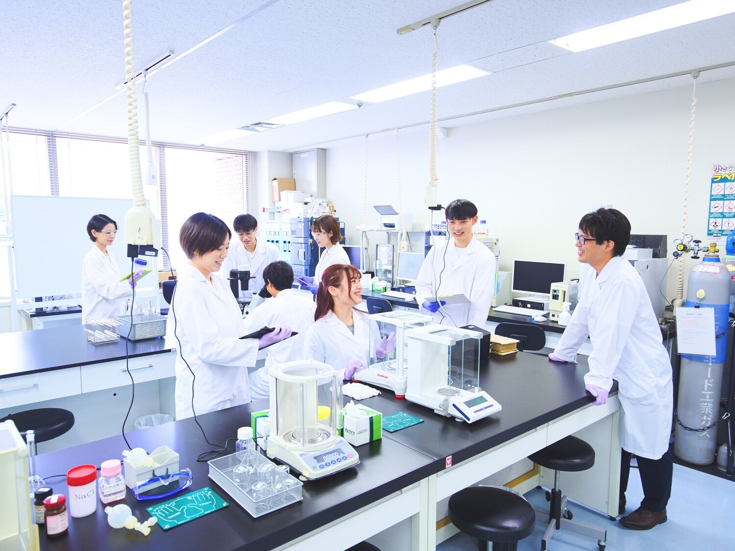 製薬メーカーでの理化学試験