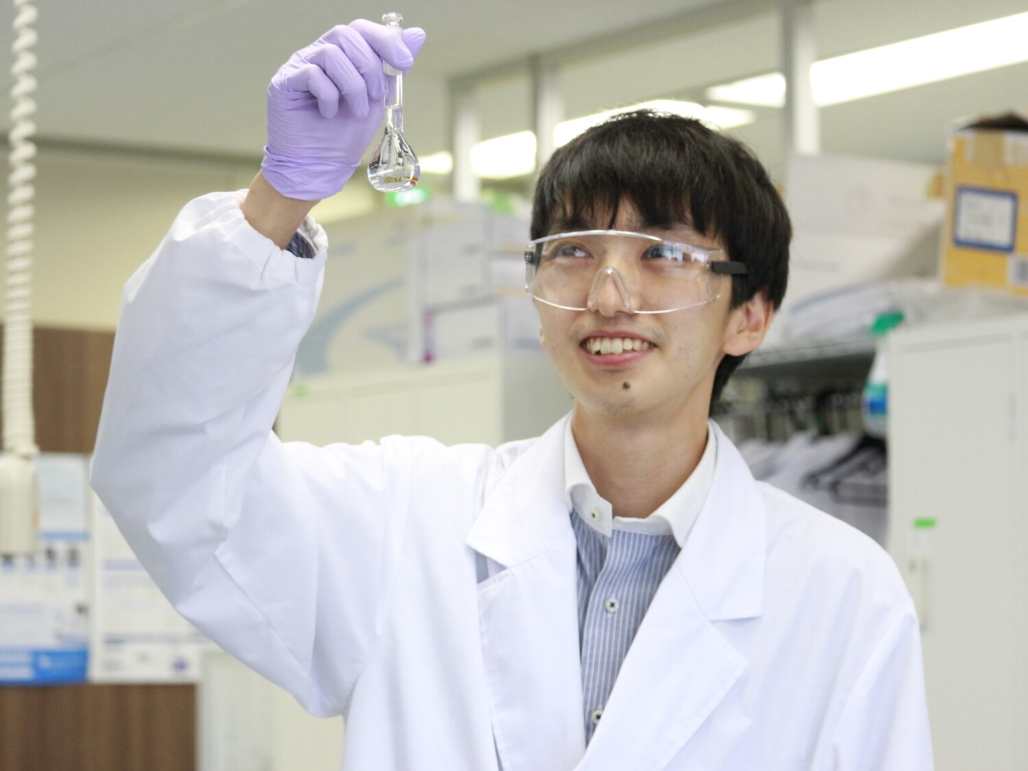 環境分析会社での機器分析業務(HPLC)