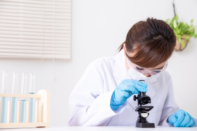 分析機関での各種分析試験業務（微生物検査や化学分析）